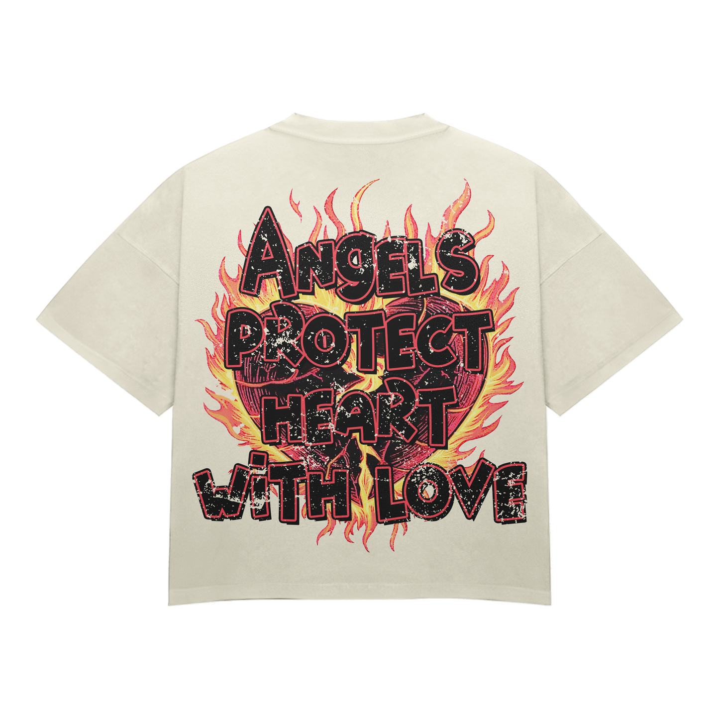 Saints Angel Graphic Tee Shirt